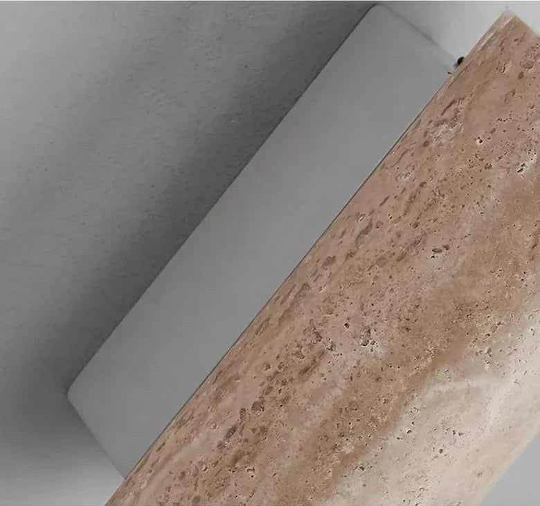 Natural Stone LED Wall Light Fixture
