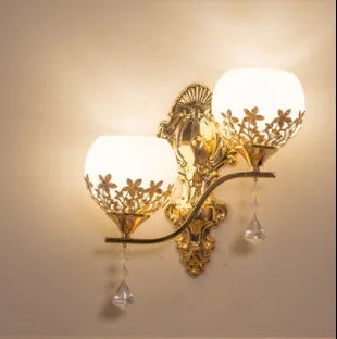 Warm Gold LED Ambient Wall Light