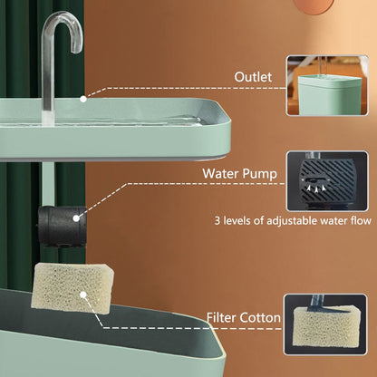 Quiet Automatic Pet Water Fountain Filter