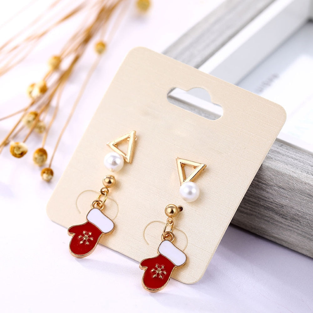 Befez | Festive Holiday Style Drop Earrings