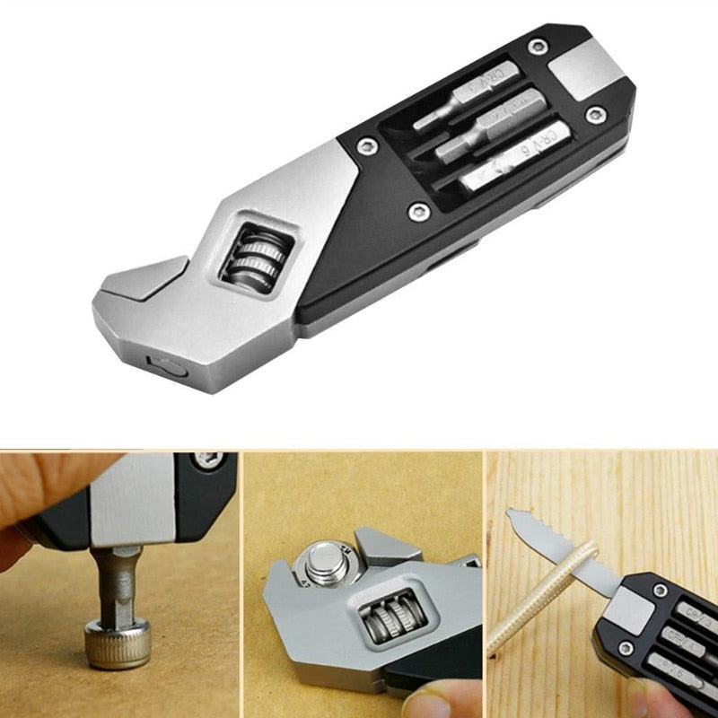 Premium Folding Stainless Steel Tool Kit Set - Befez