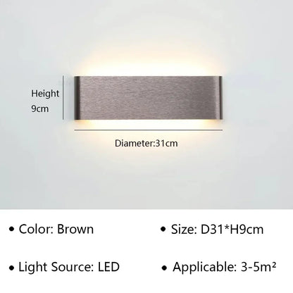 Contemporary LED Wall Light Fixtures for Home