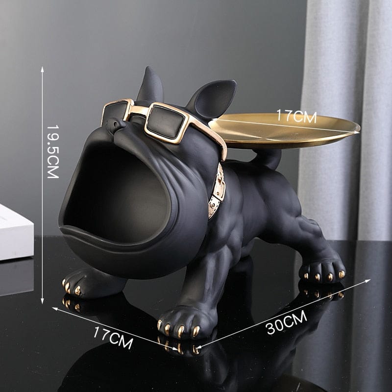 Cozy Bulldog Table Lamp