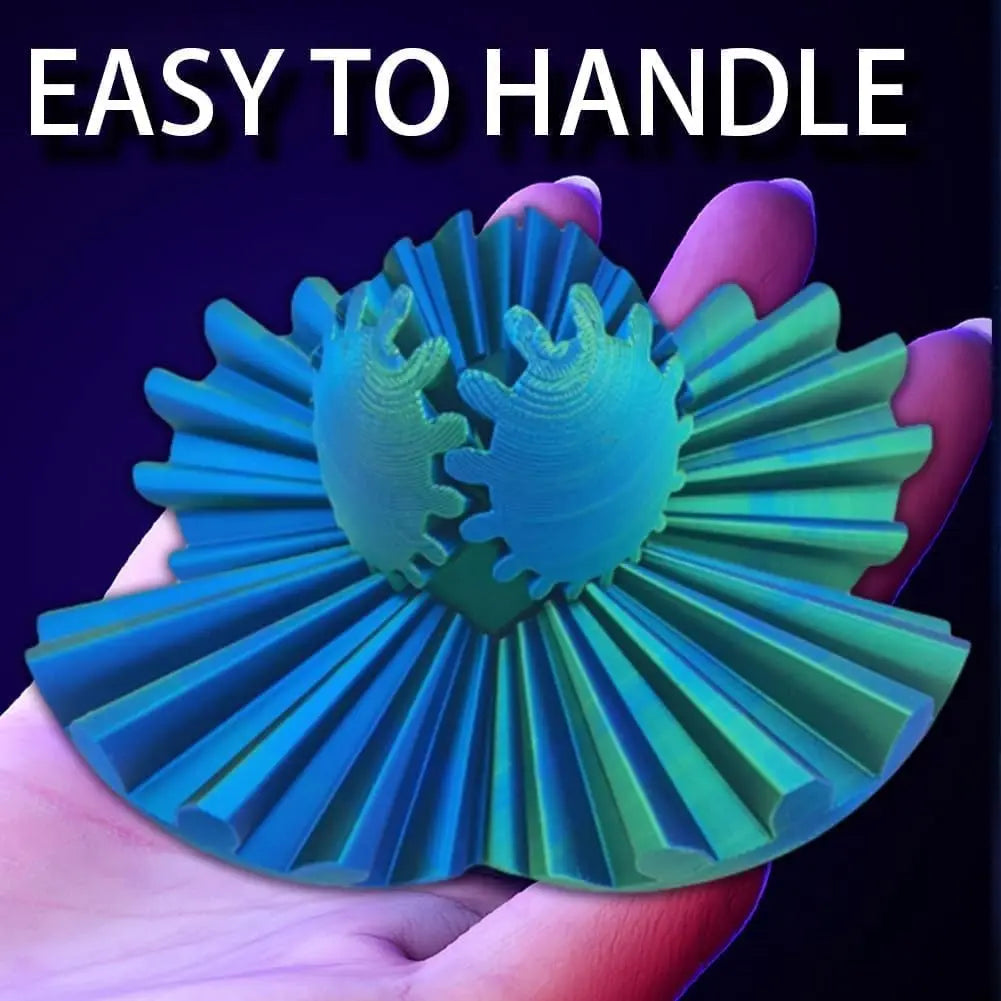 Cool Fidget Spinner Stress Ball Toy