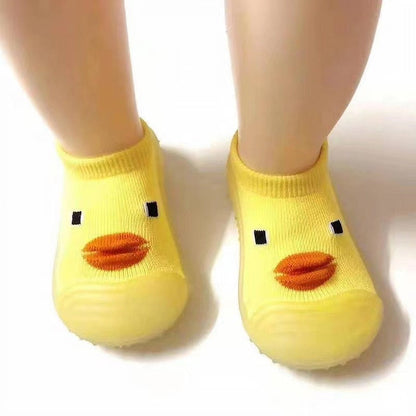 Cute Quack Baby Grip Socks