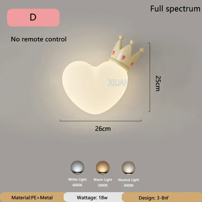Sweet Dreams Pink LED Nursery Light