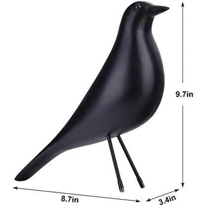 Stylish Bird Figurine Made of Resin