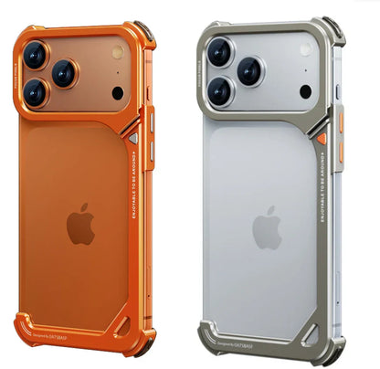 Slim Metal Edge iPhone 17 Phone Case Cover