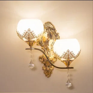 Warm Gold LED Ambient Wall Light