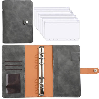 Practical Leather Wallet Organizer Notebook
