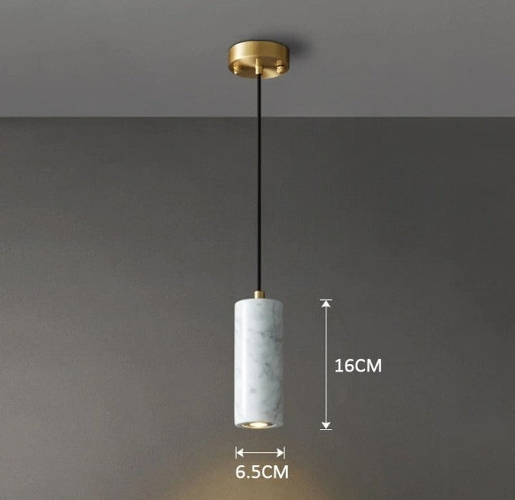 Simple Marble Drop Ceiling Light - Befez