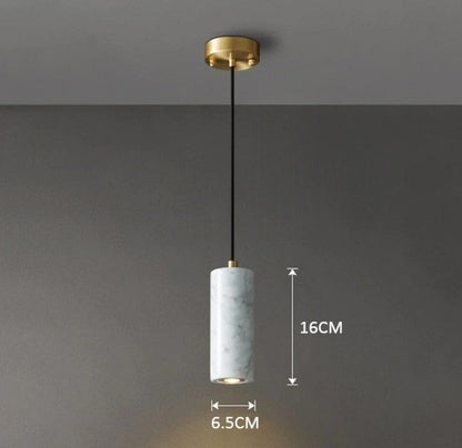 Simple Marble Drop Ceiling Light - Befez