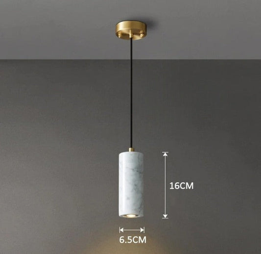 Simple Marble Drop Ceiling Light - Befez