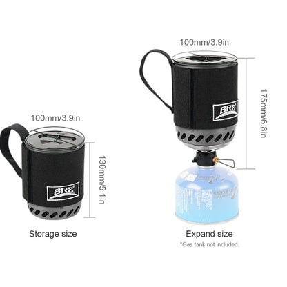 Portable Camping Gas Stove with Cooking Pot