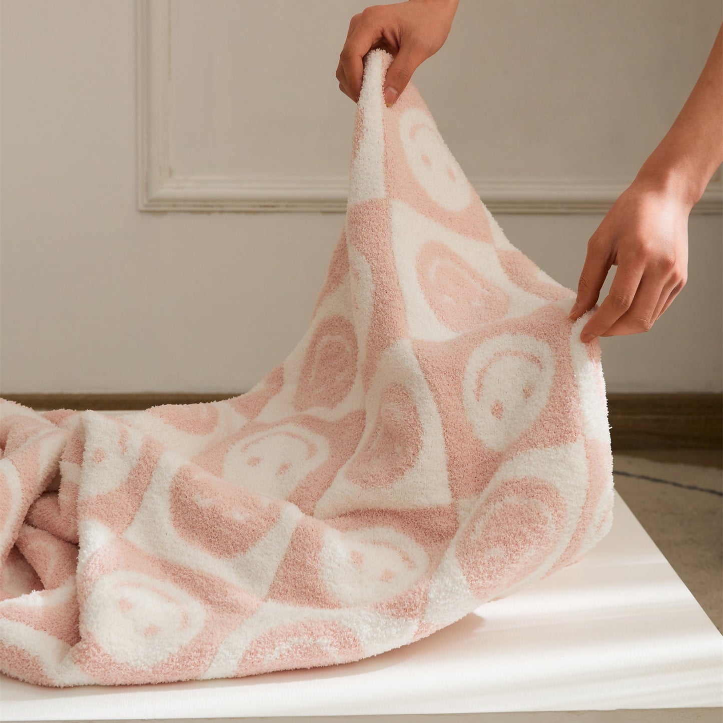 Colorful Plaid Throw Blanket