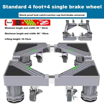 Heavy Duty Adjustable Appliance Roller Base