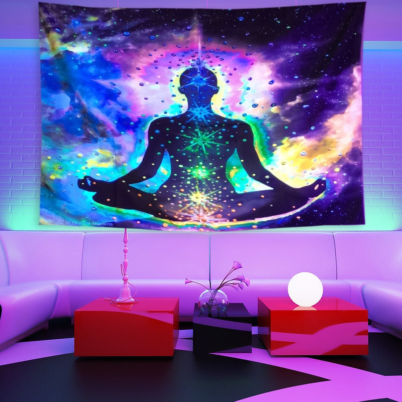 Vibrant Colorful Wall Hanging Tapestry