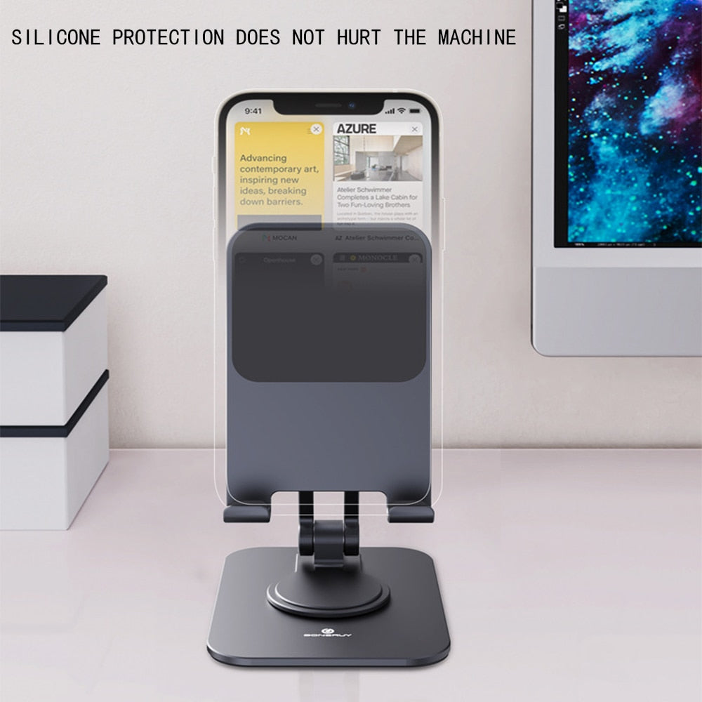 Automatic 360 Degree Phone Tablet Stand Holder