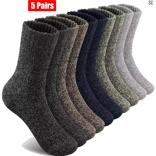 Thermal Merino Wool Hiking Socks for Men and Women - Befez