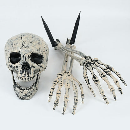 Spooky Zombie Skeleton Outdoor Halloween Decoration