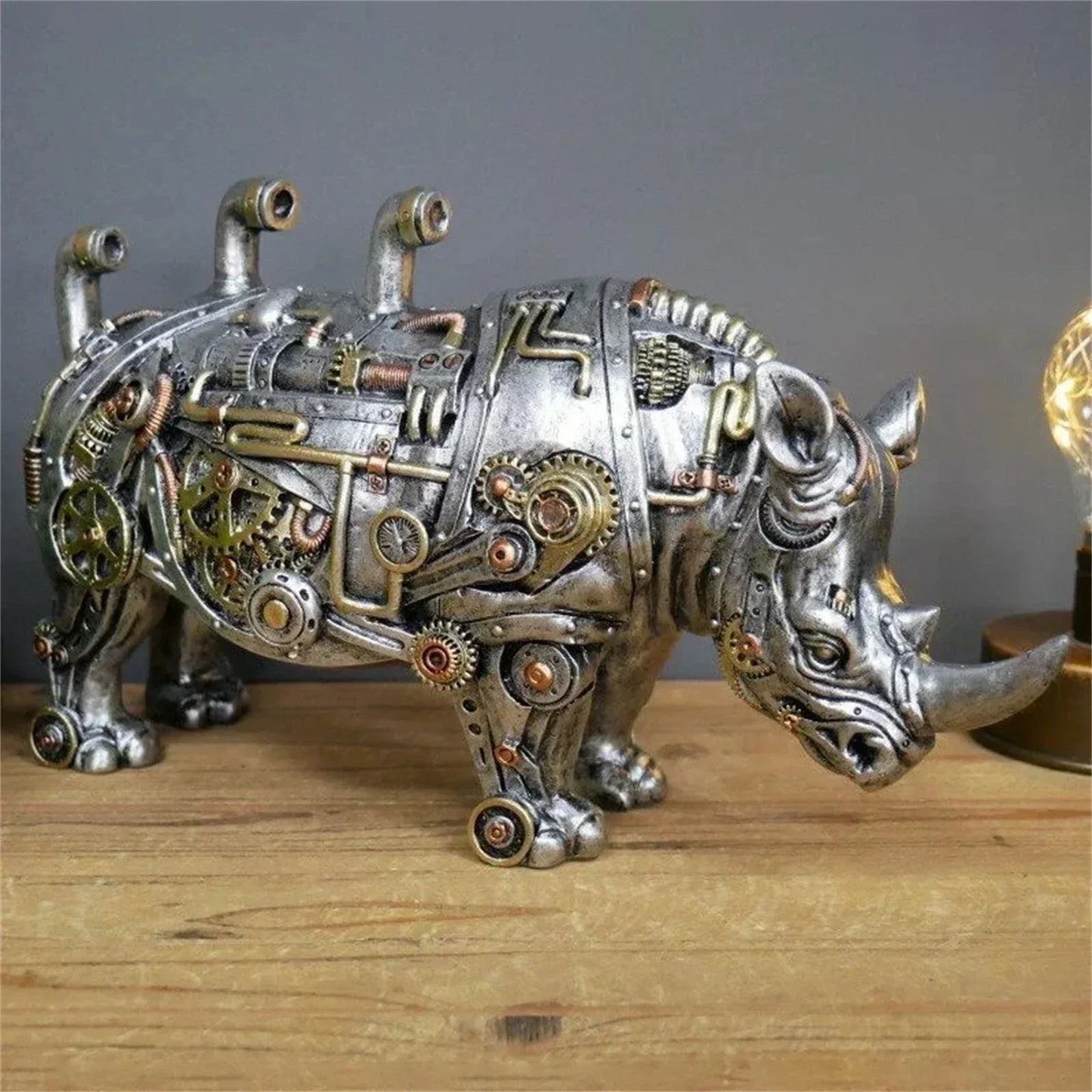 Unique Steampunk Animal Figurine Collectibles
