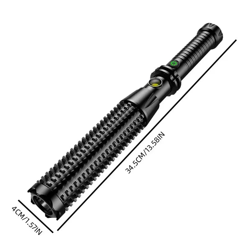 Compact Heavy Duty LED Flashlight Survival Kit