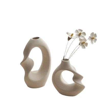 Unique Ceramic Decorative Vase Set - Befez