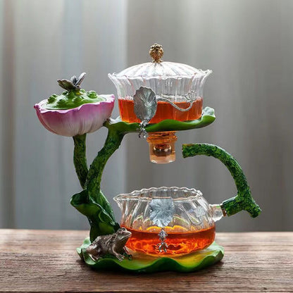 Aromatic Floral Herbal Teapot