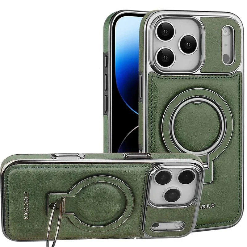 Premium Leather iPhone Case Strong Protection and Style