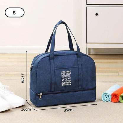 Portable Folding Duffel Bag for Women