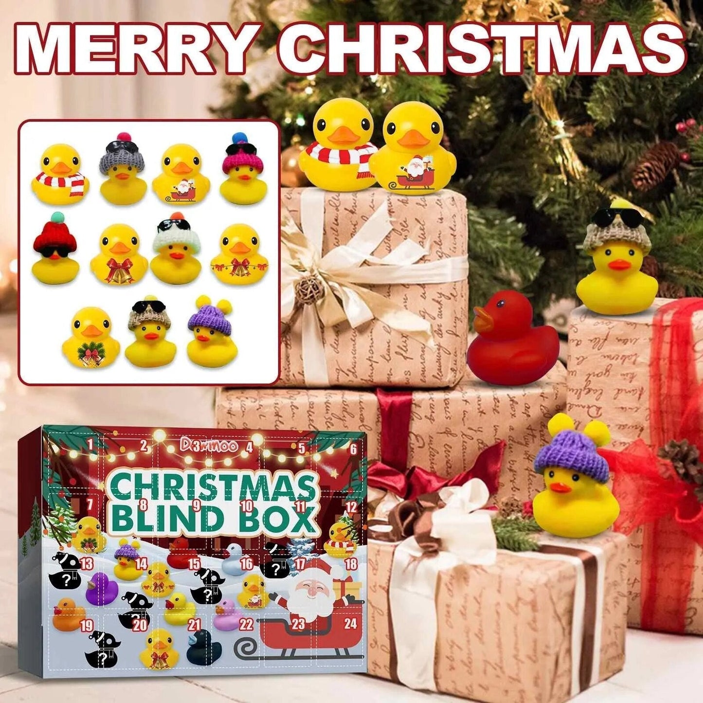 Fun Quacky Christmas Countdown Calendar