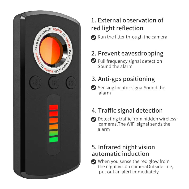 Spy Cam Detector and Hidden Camera Finder