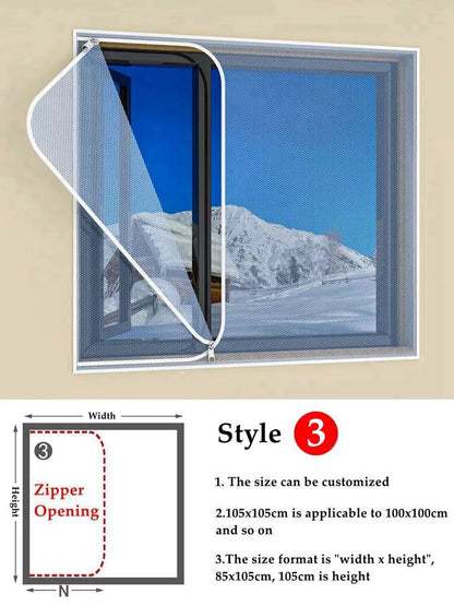 Warm Waterproof Double Layer Insulation Window Film