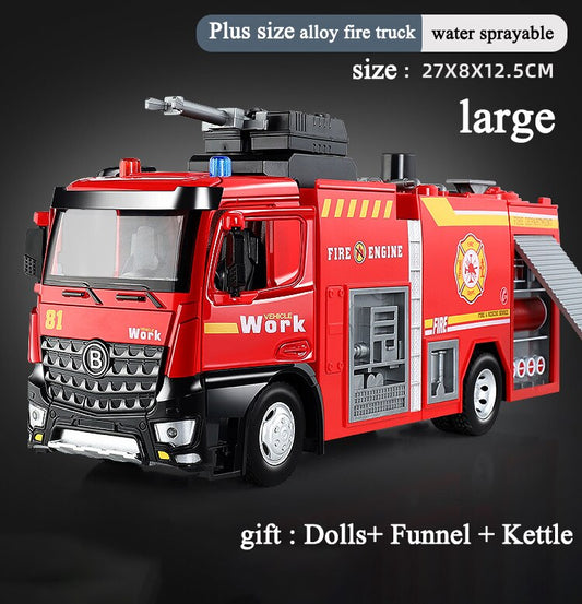 Big Kids Fire Engine Playset Toy Vehicle - Befez