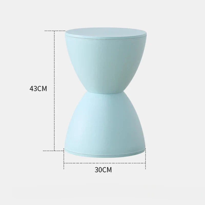 Simple Plastic End Table