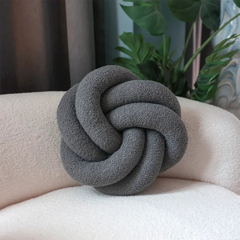 Soft Chunky Textured Throw Pillow