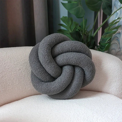 Soft Chunky Textured Throw Pillow