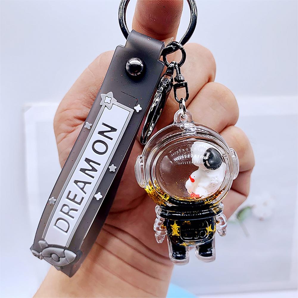Sparkling Space Astronaut Keychain
