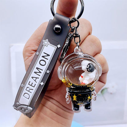 Sparkling Space Astronaut Keychain