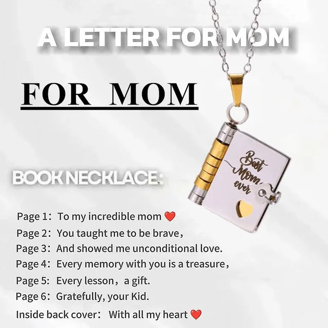 Heartfelt Message Pendant Necklace