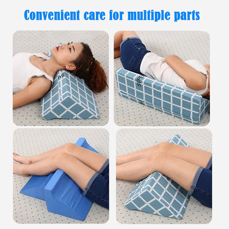 Supportive Triangle Pillow for Seniors