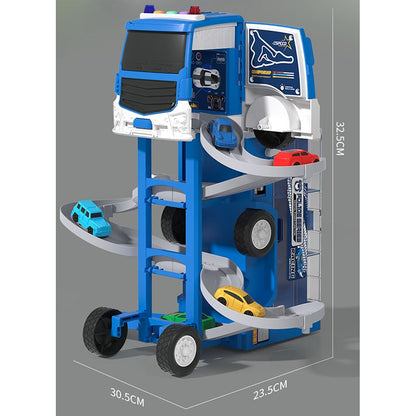 Cool Transforming Car Toy Truck Set