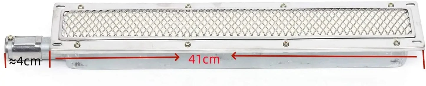 Compact Stainless Steel Gas BBQ Grill with Infrared Burner