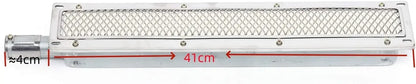 Compact Stainless Steel Gas BBQ Grill with Infrared Burner