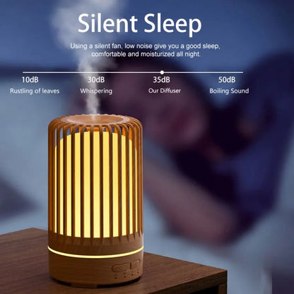 Compact Mini Essential Oil Diffuser with LED Light