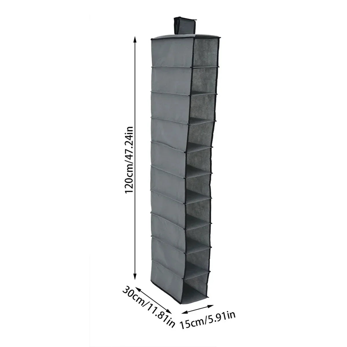 Collapsible Closet Storage Organizer for Shoes & Clothes