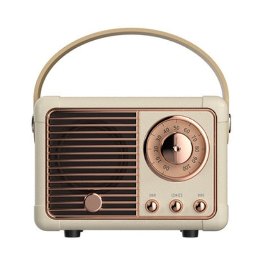 Compact Vintage Radio Bluetooth Speaker