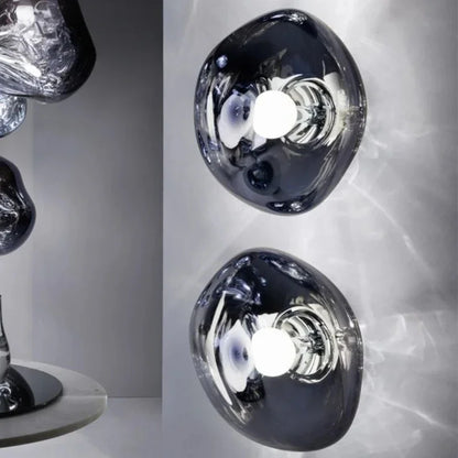 Stylish Melted Wall Lamp in Nordic Design