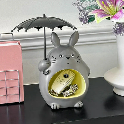 Colorful Ceramic Storage Bowl with Fun Design