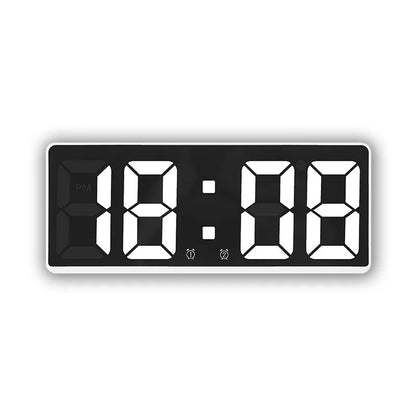 Compact LED Alarm Clock with Night Light